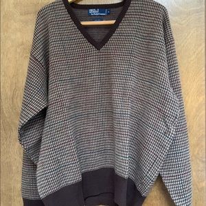 Vintage Men’s Polo Wool Sweater
